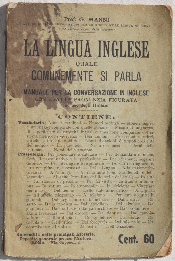 LA LINGUA INGLESE QUALE COMUNEMENTE SI PARLA