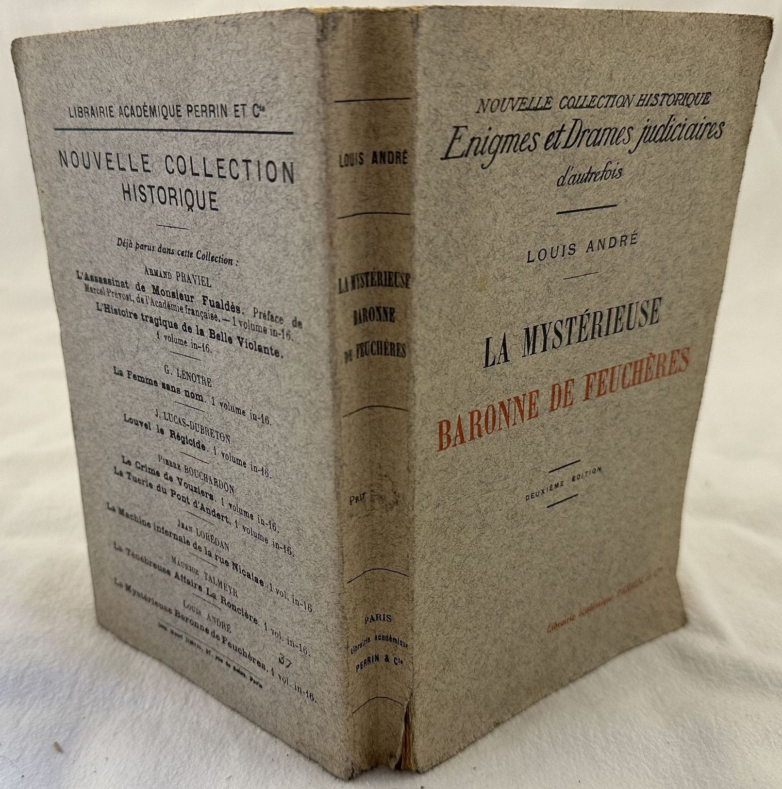 LA MYSTERIEUSE BARONNE DE FEUCHERES