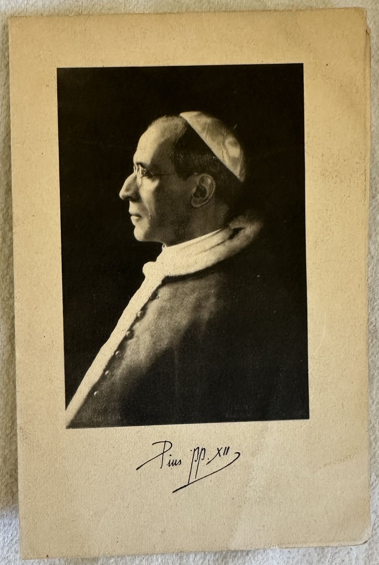 LA PREGHIERA DELL'ANNO SANTO NATALE 1948 PIU PP. XII