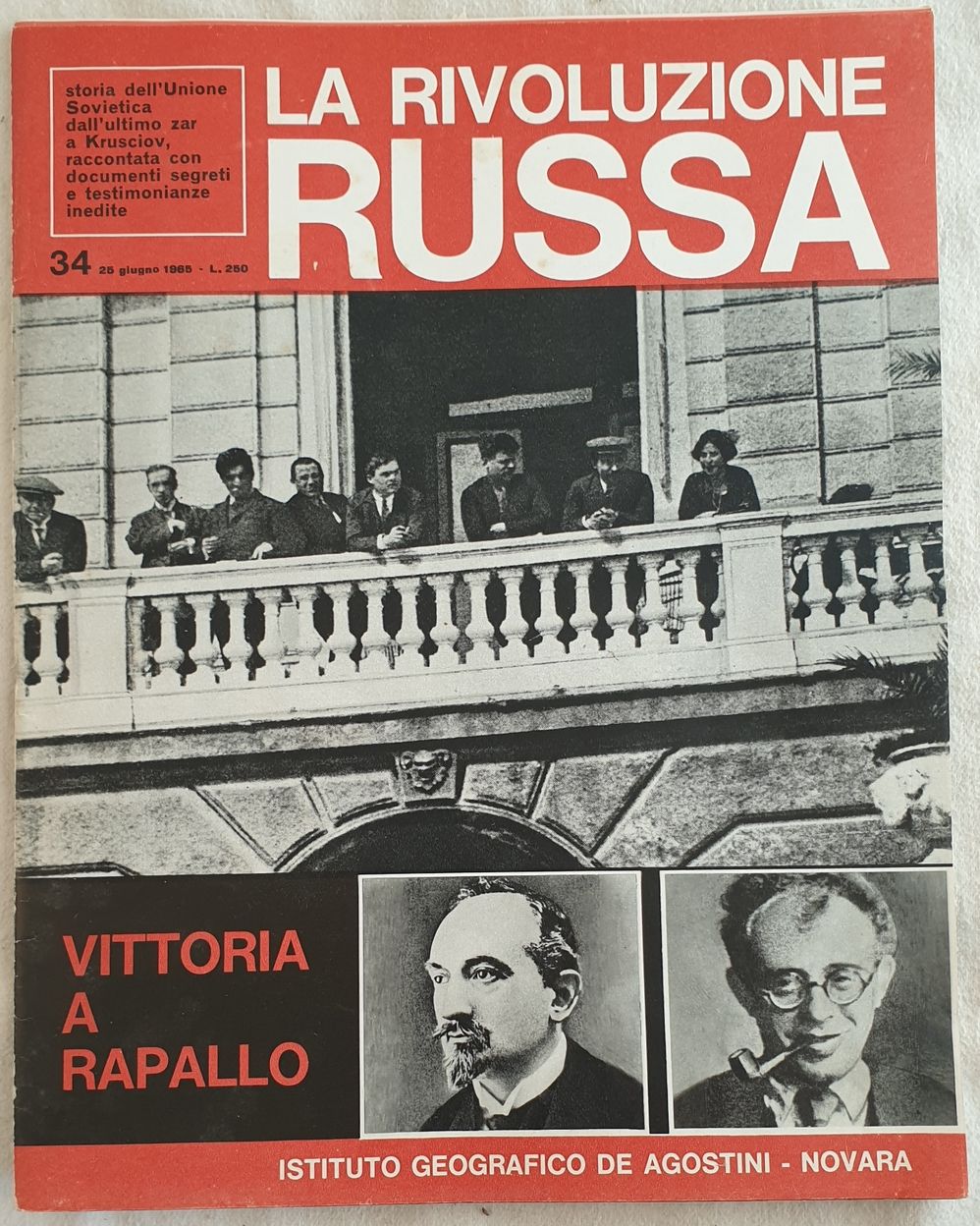 LA RIVOLUZIONE RUSSA 34 25 GIUGNO 1965