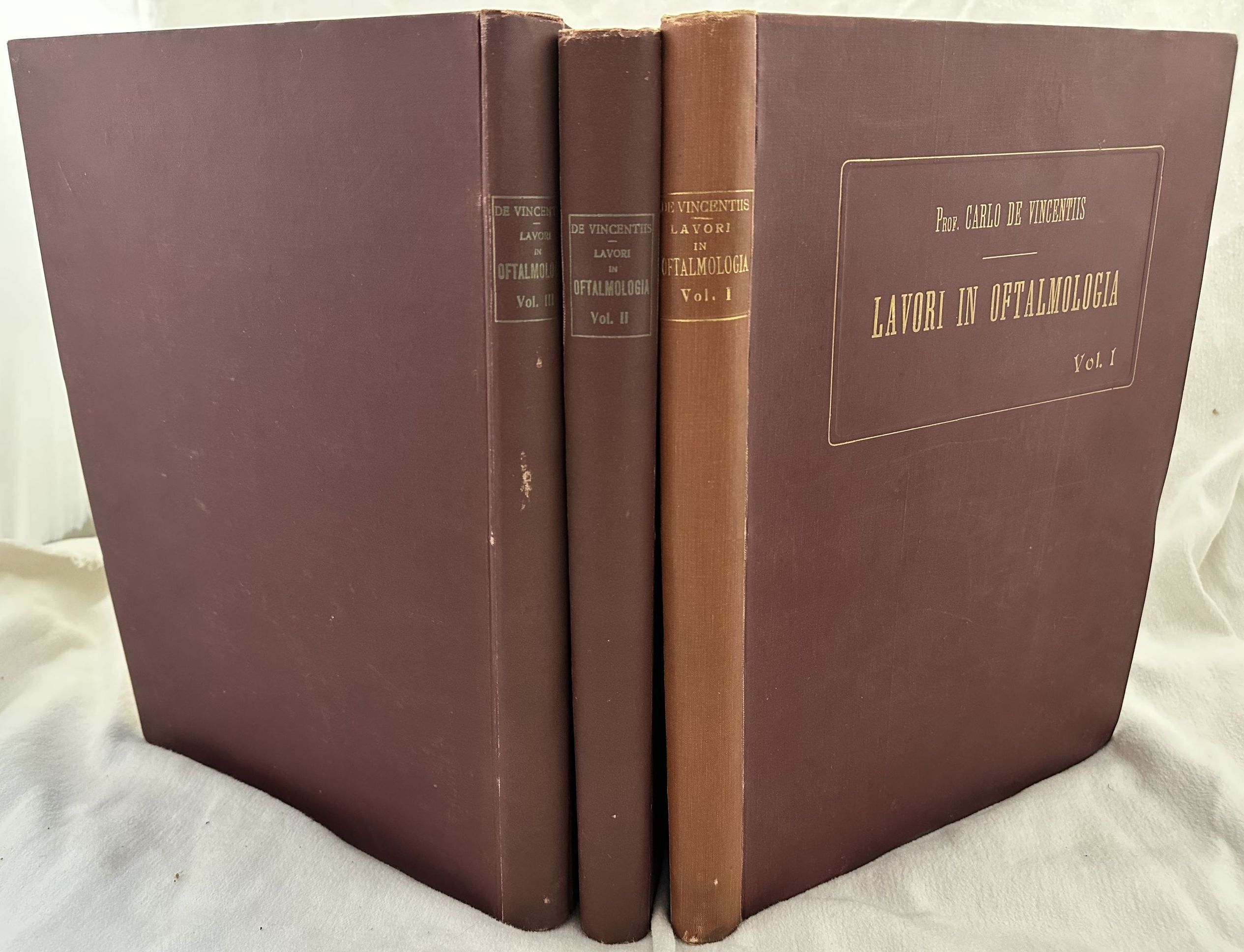 LAVORI IN OFTALMOLOGIA