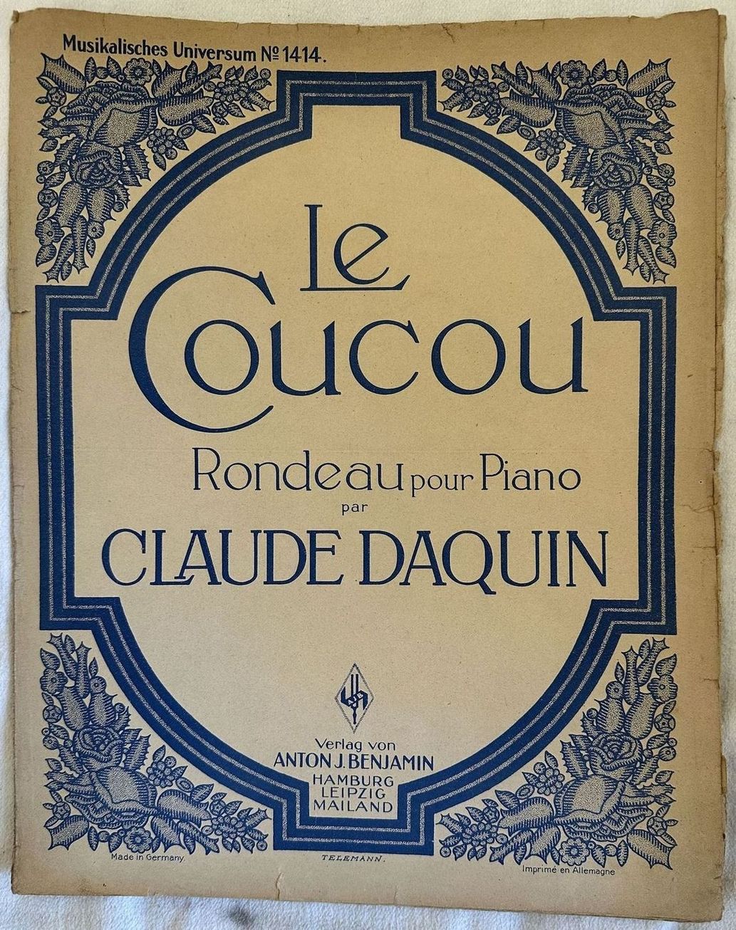 LE COUCOU RONDEAU POUR PIANO