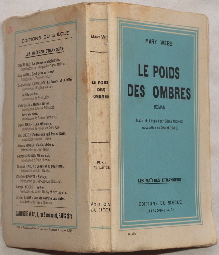 LE POIDS DES OMBRES