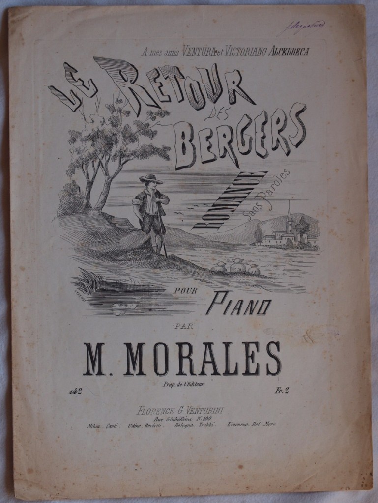 LE RETOUR DES BERGERS ROMANCE SANS PAROLES