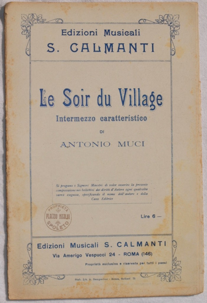 LE SOIR DU VILLAGE