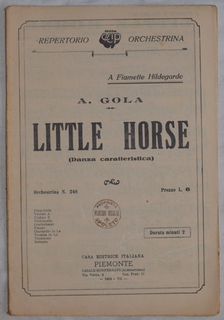 LITTLE HORSE