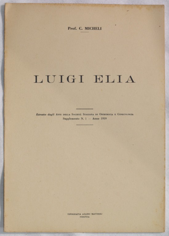 LUIGI ELIA