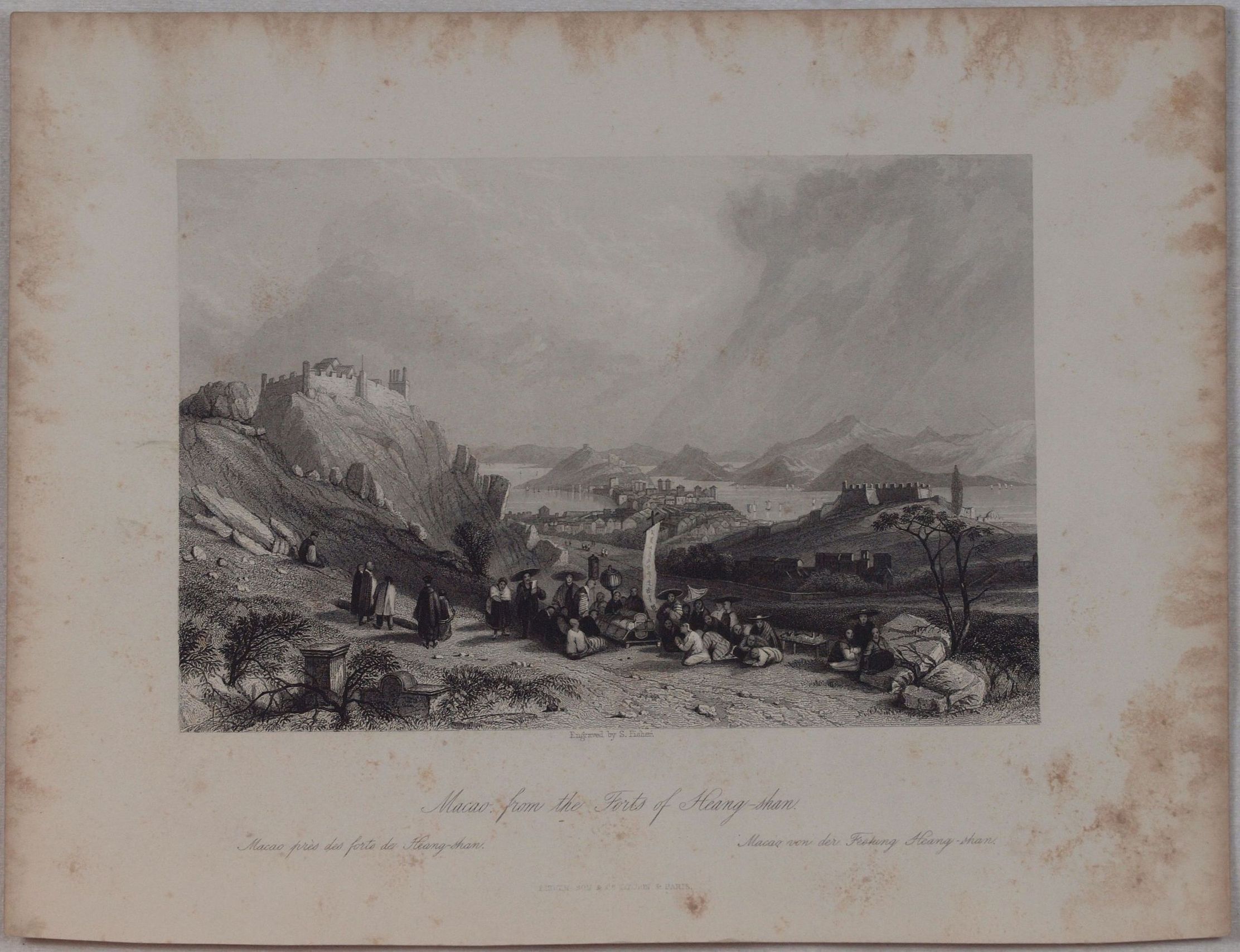 MACAO FROM THE FORTS OF HEANG SHAN