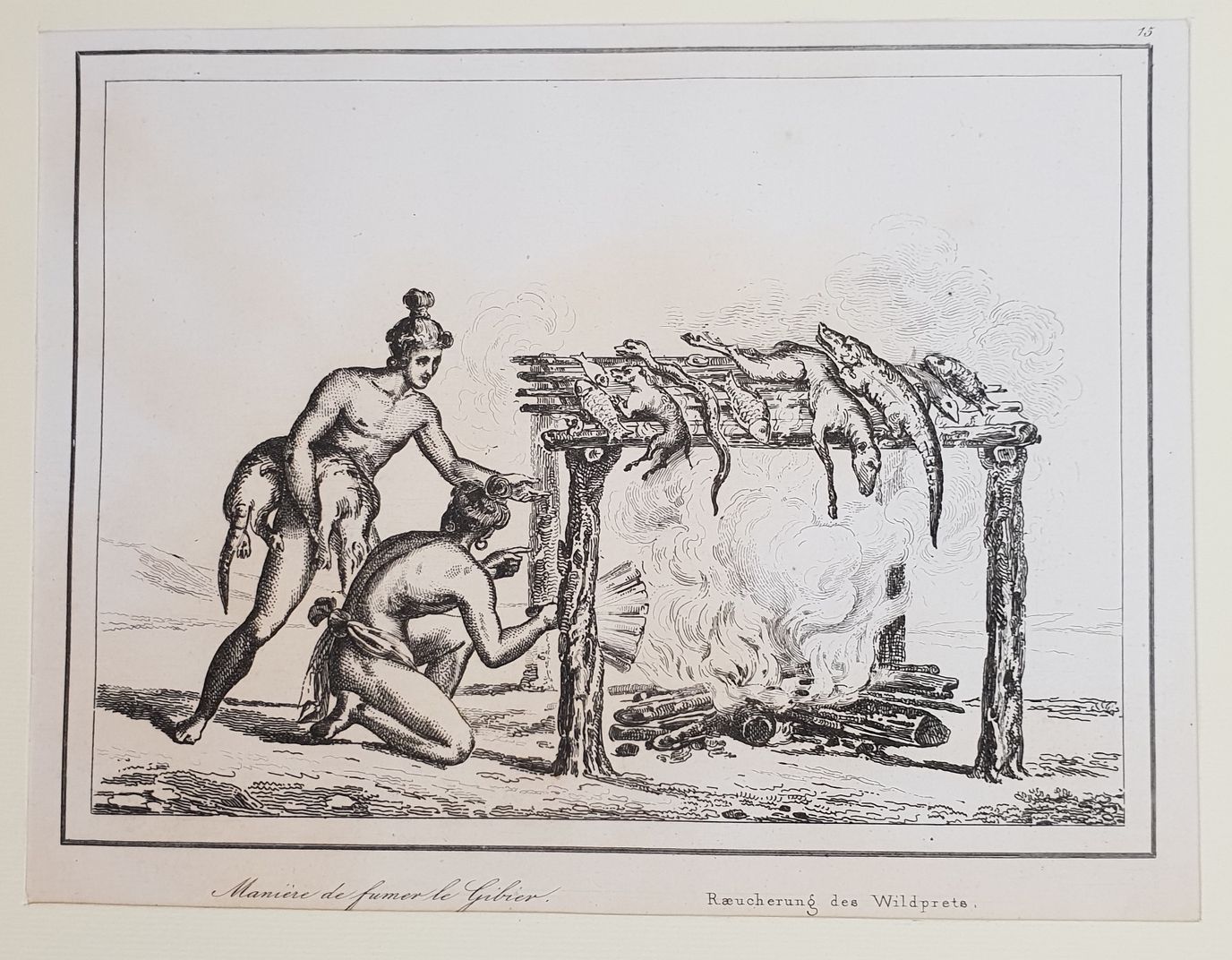 MANIERE DE FUMER LE GIBIER