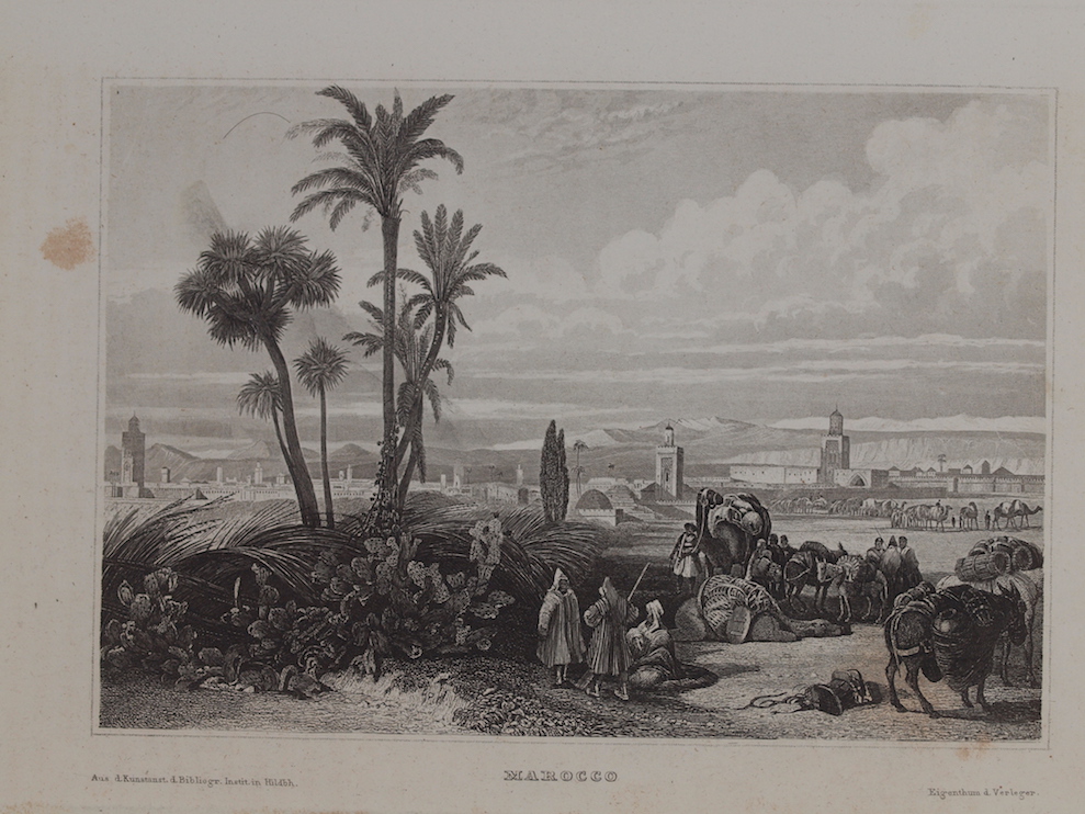 MAROCCO Bibliograph instit. In Hildbh.