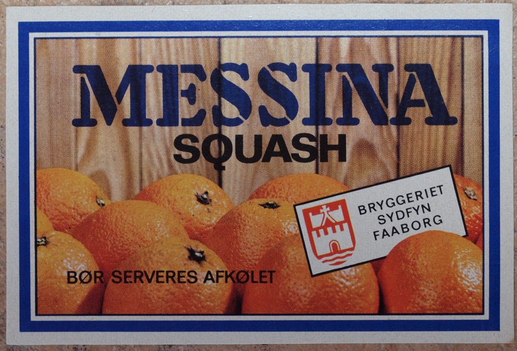 MESSINA SQUASH BOR SERVERS AFKOLET BRYGGERIET SYDFYN FAABORG