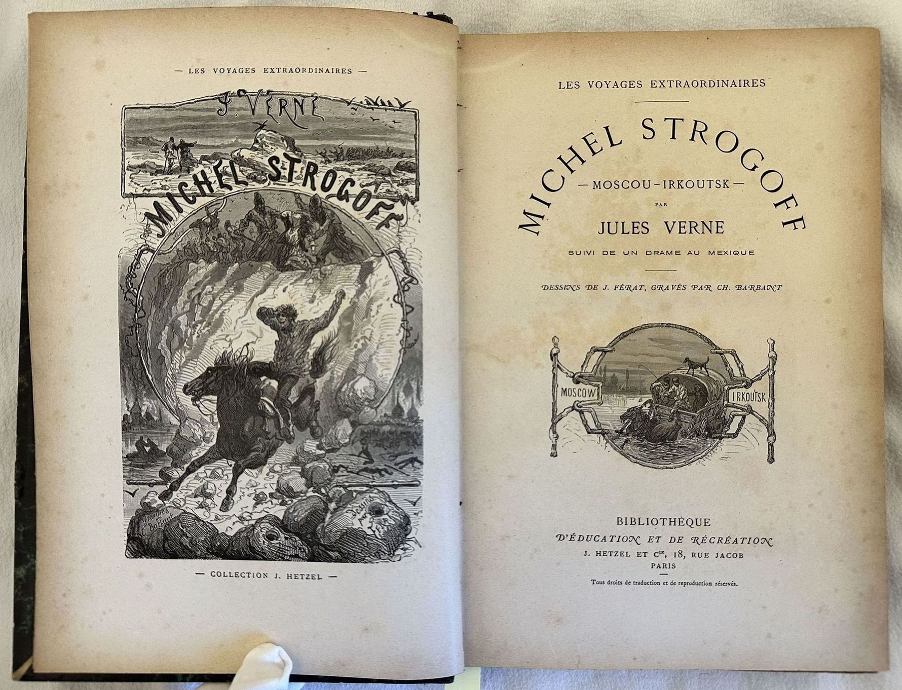 MICHEL STROGOFF MOUSCOU URKOUTSK