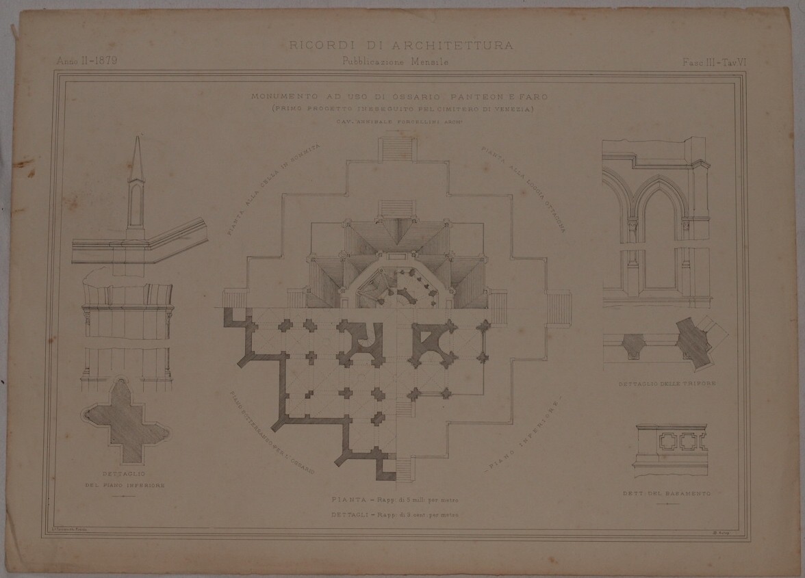 MONUMENTO AD USO DI OSSARIO PANTEON E FARO (PRIMO PROGETTO …