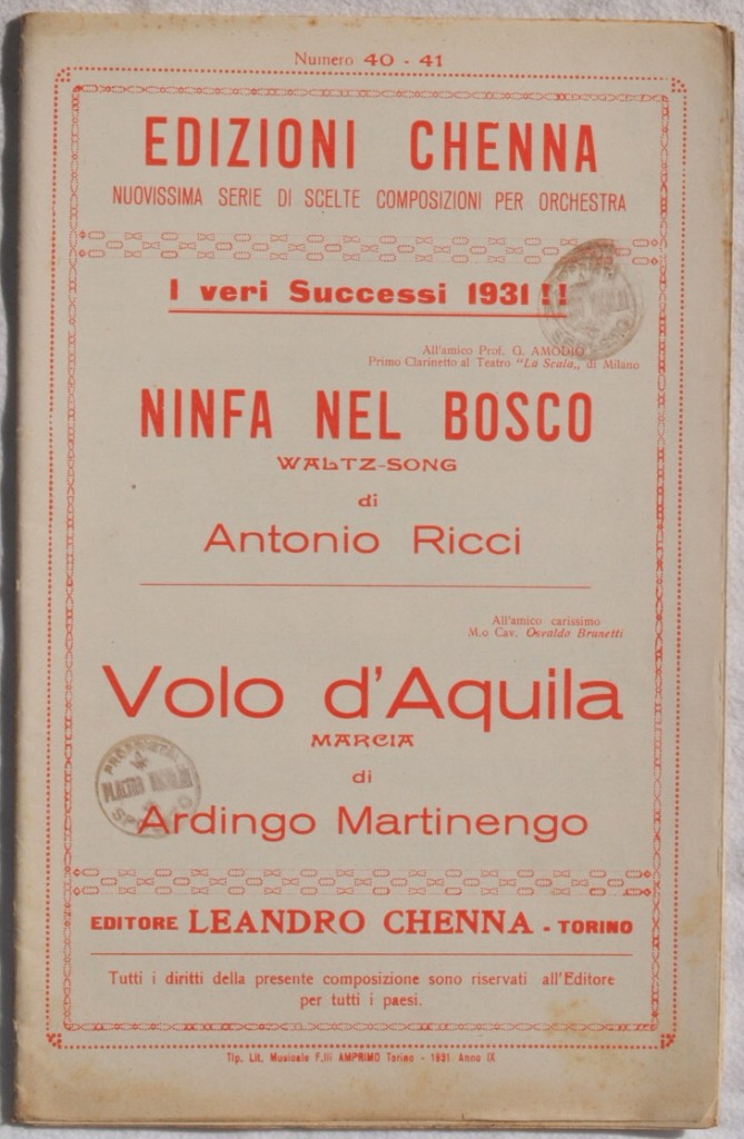 NINFA NEL BOSCO - VOLO D'AQUILA