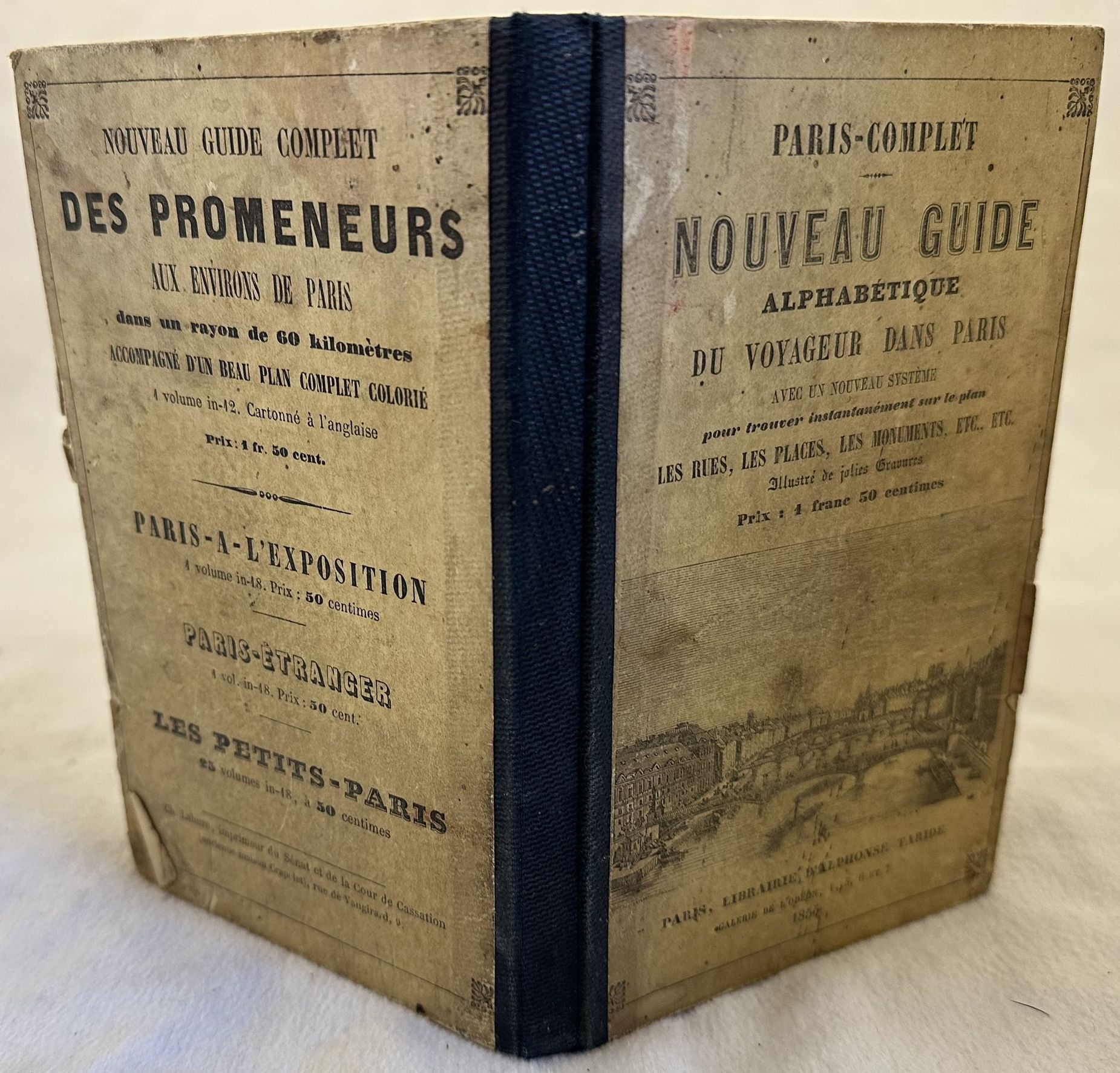 NOUVEAU GUIDE ALPHABETIQUE DU VOYAGEUR DANS PARIS