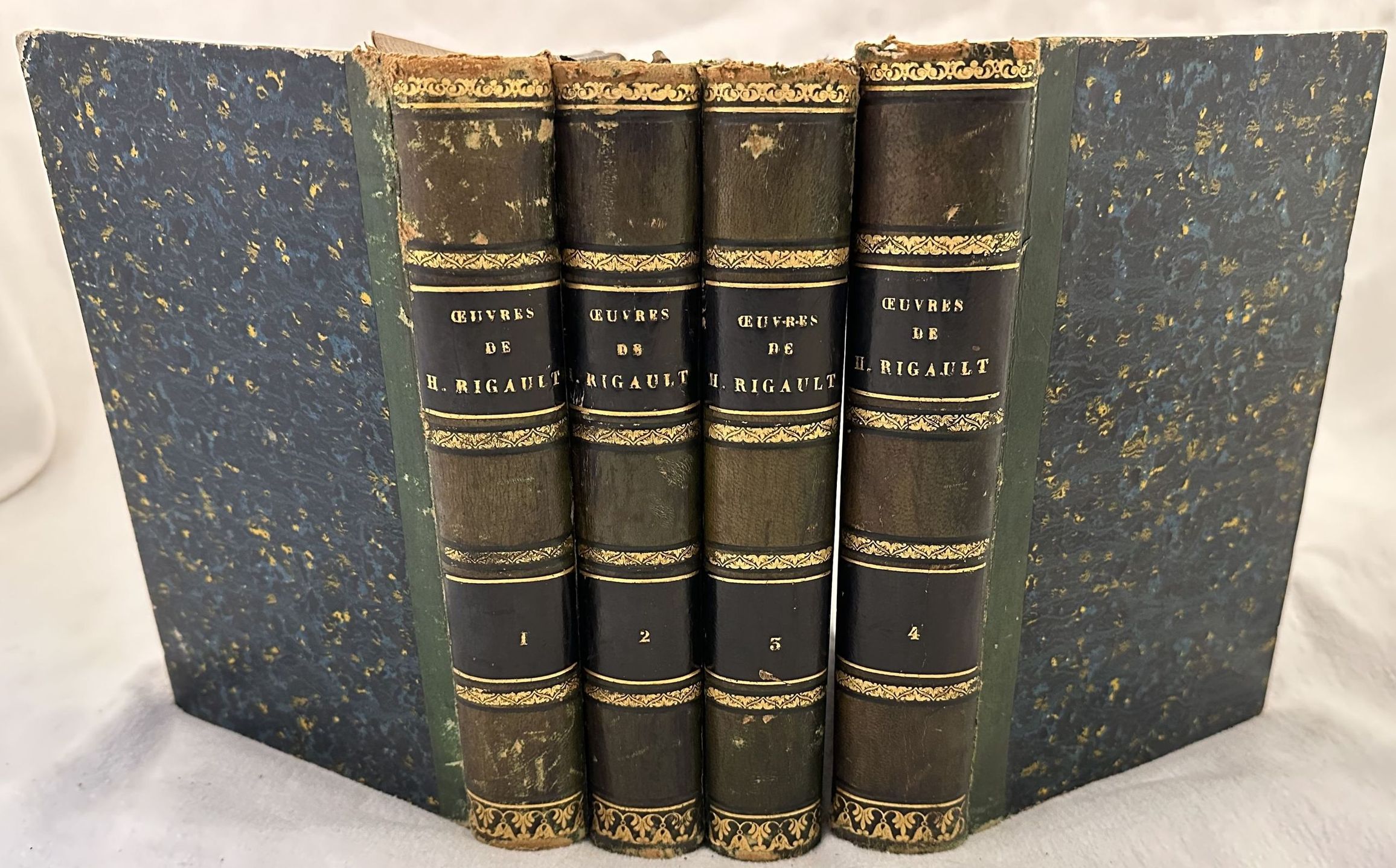 OEUVRES COMPLETES DE H. RIGAULT PRECEDEES D'UNE NOTICE BIOGRAPHIQUE ET …