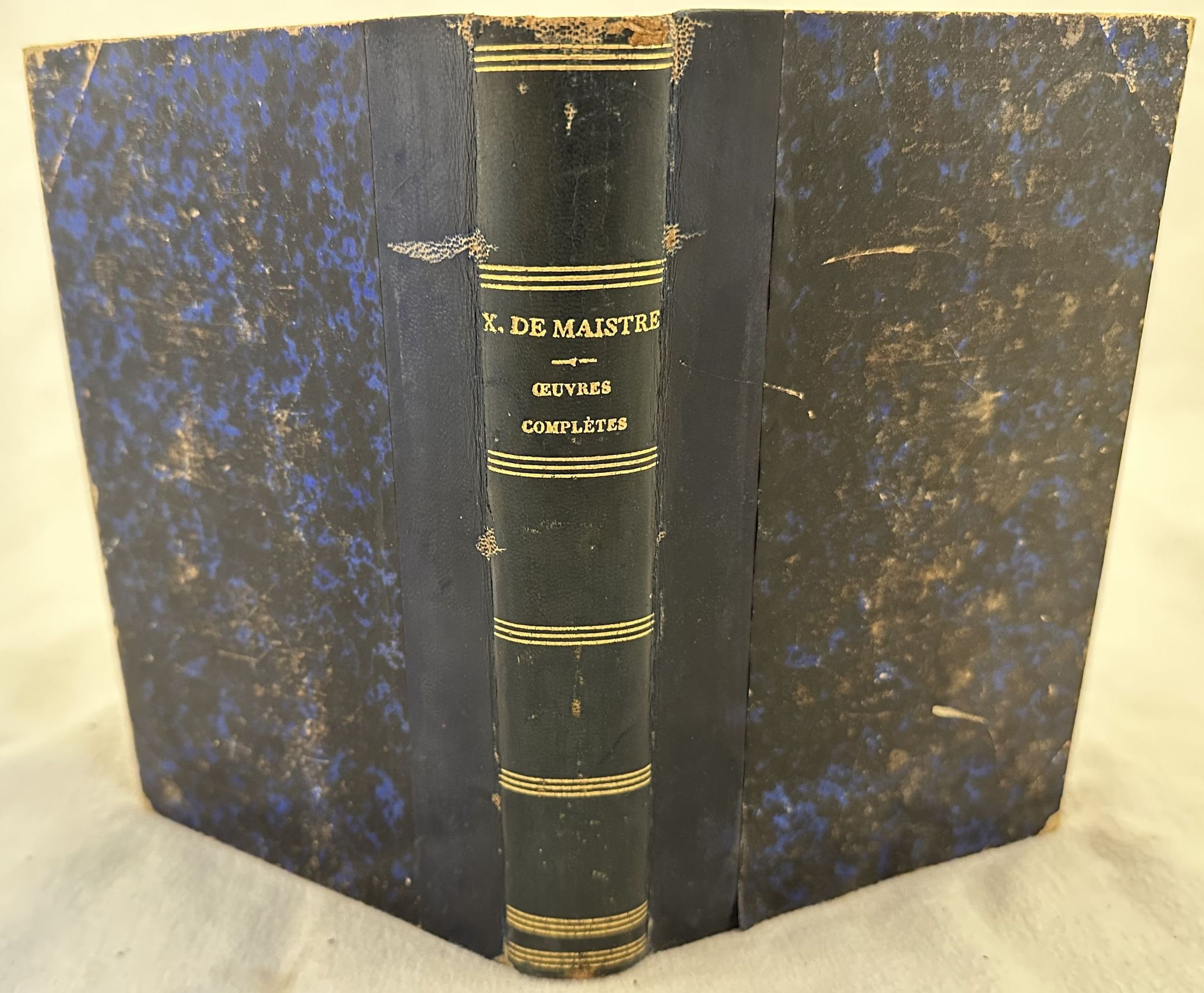 OEUVRES COMPLETES DU COMTE XAVIER DE MAISTRE NOUVELLE EDITION PRECEDEE …