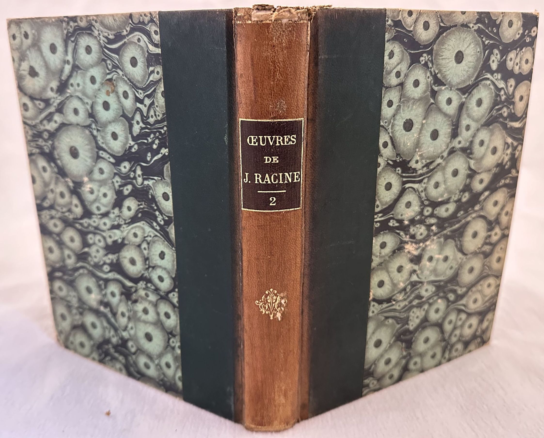 OEUVRES DE RACINE D'APRES L'EDITION DE 1760 ILLUSTREES D'UN PORTRAIT …