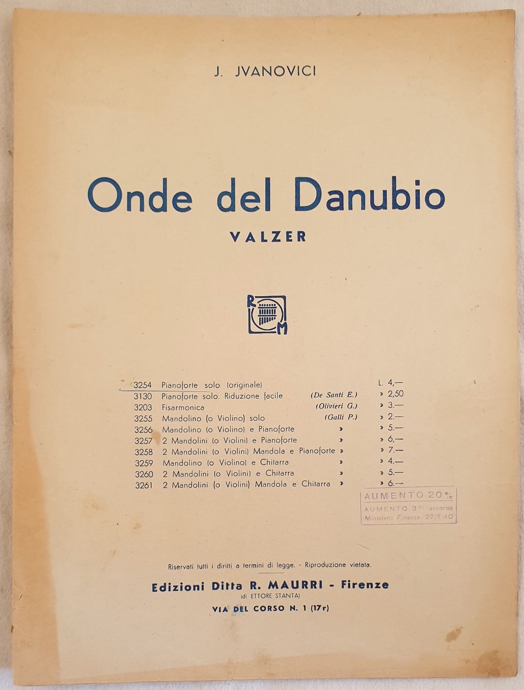 ONDE DEL DANUBIO