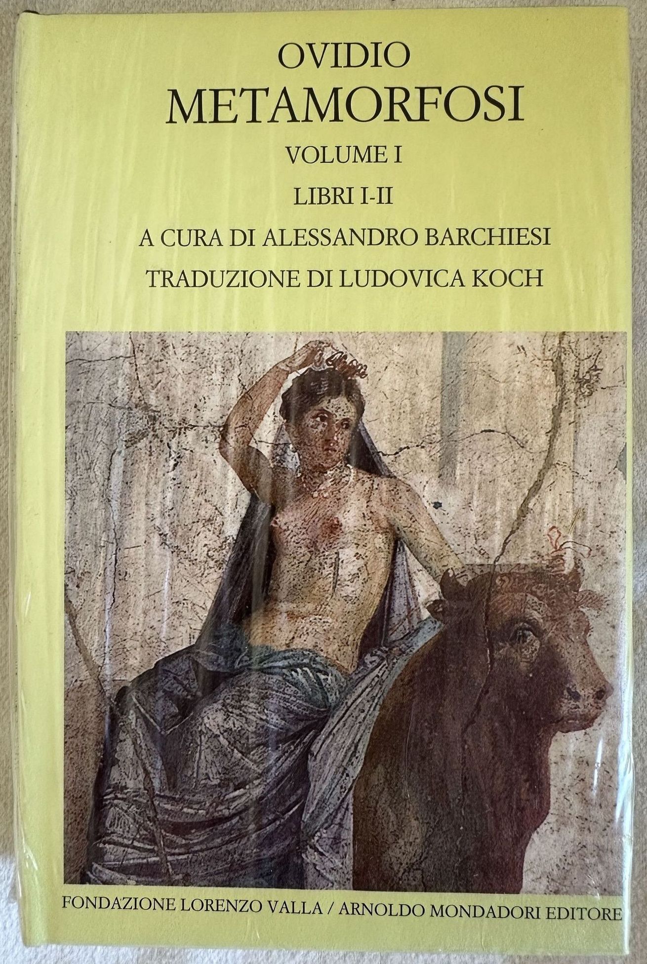 OVIDIO METAMORFOSI VOLUME I LIBRI I-II A CURA DI ALESSANDRO …