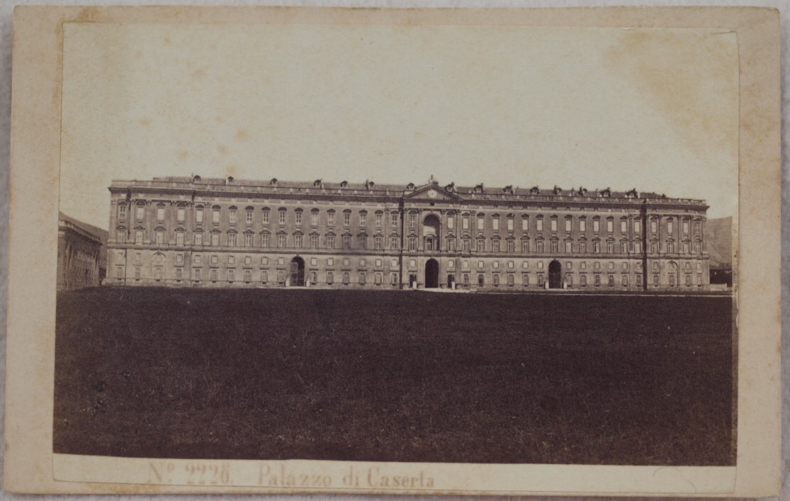 PALAZZO DI CASERTA N° 2225 SOMMER & BEHLES PHOTOGRAPHES