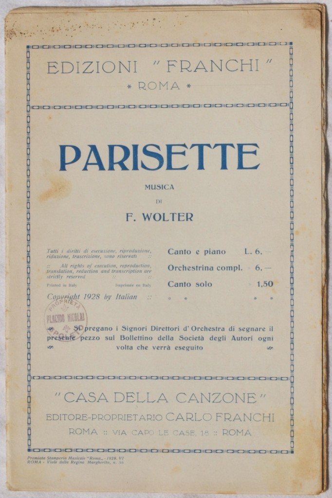 PARISETTE