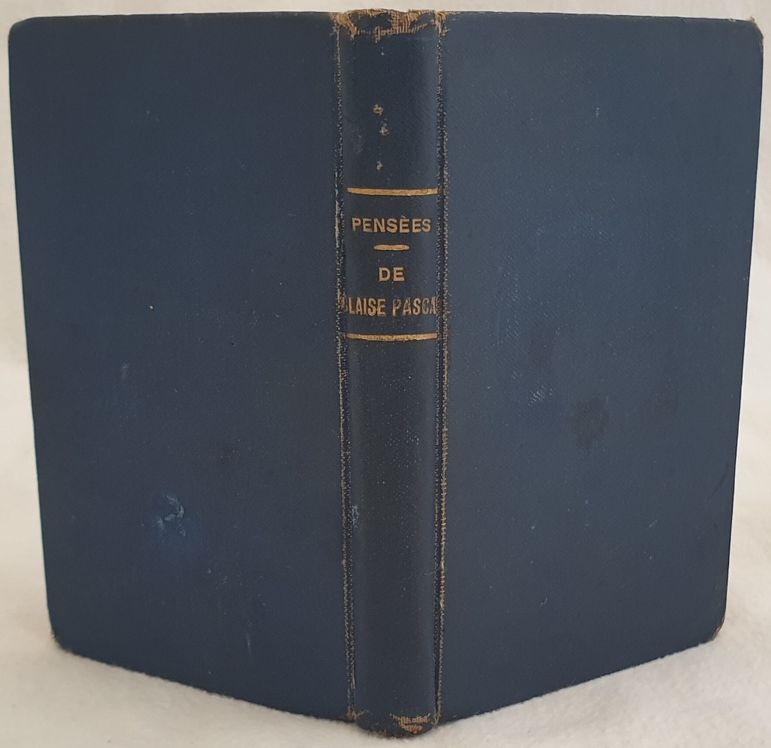 PENSEES DE BLAISE PASCAL AVEC LES NOTES DE VOLTAIRE