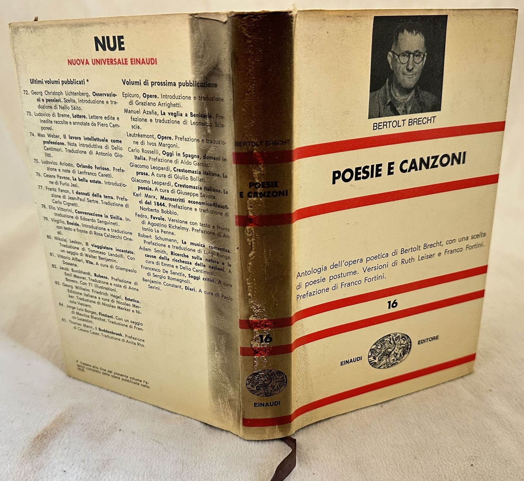 POESIE E CANZONI A CURA DI RUTH LEISER E FRANCO …