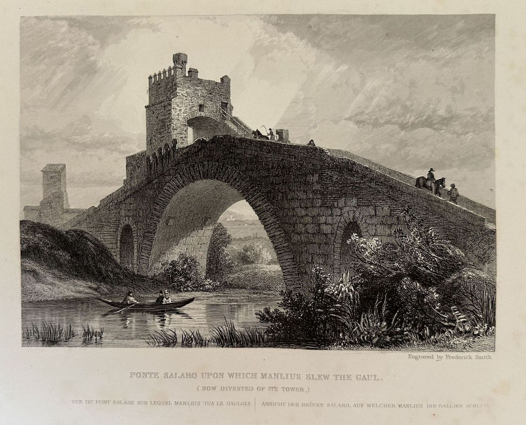 PONTE SALARO UPON WHICH MANLIUS SLEW THE GAUL (NOW DIVESTED …
