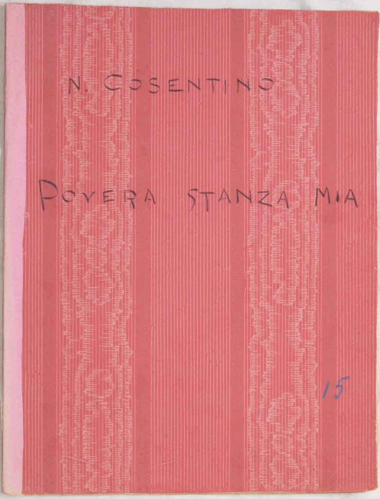 POVERA STANZA MIA! PER CANTO E PIANOFORTE
