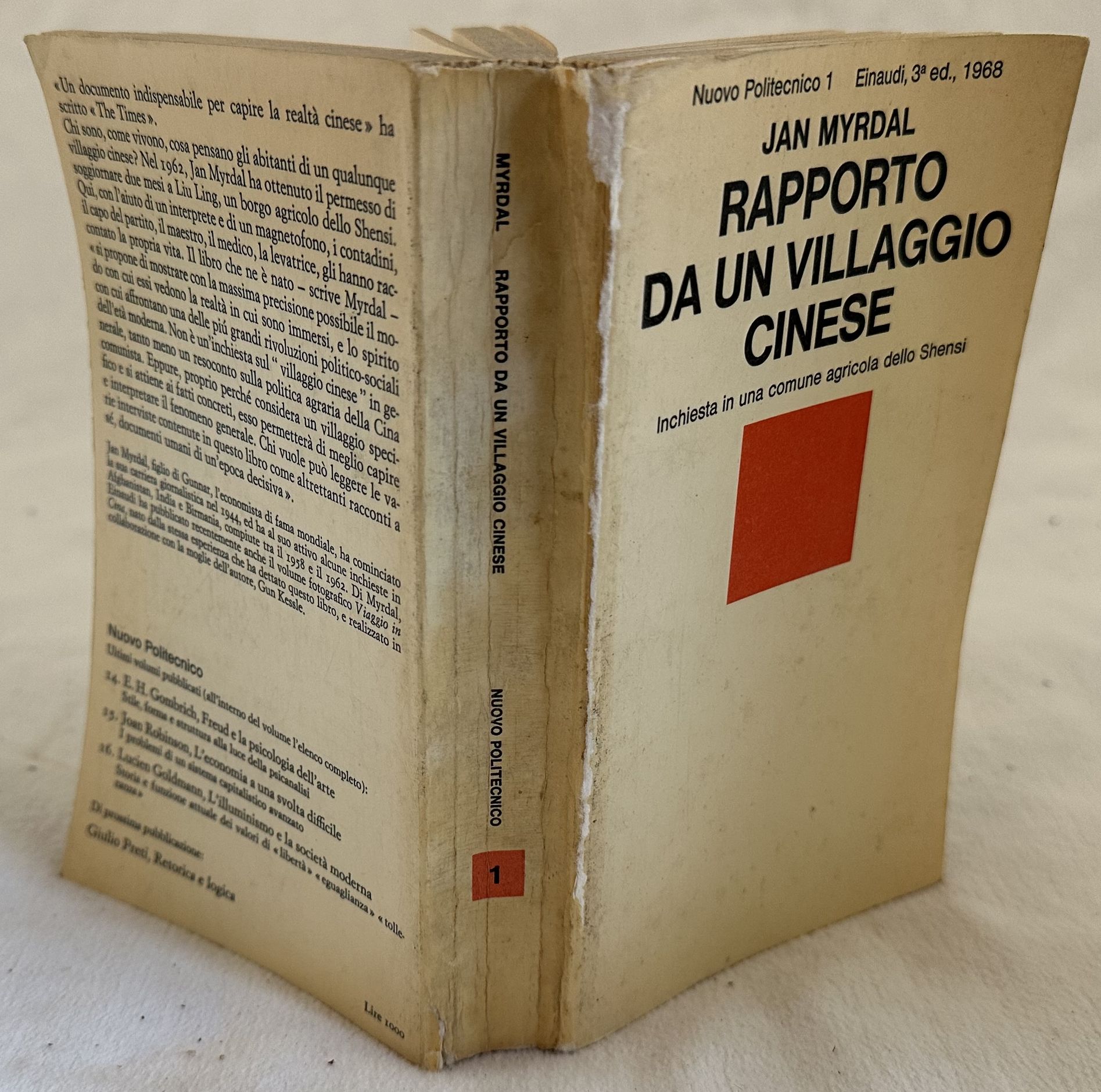 RAPPORTO DA UN VILLAGGIO CINESE