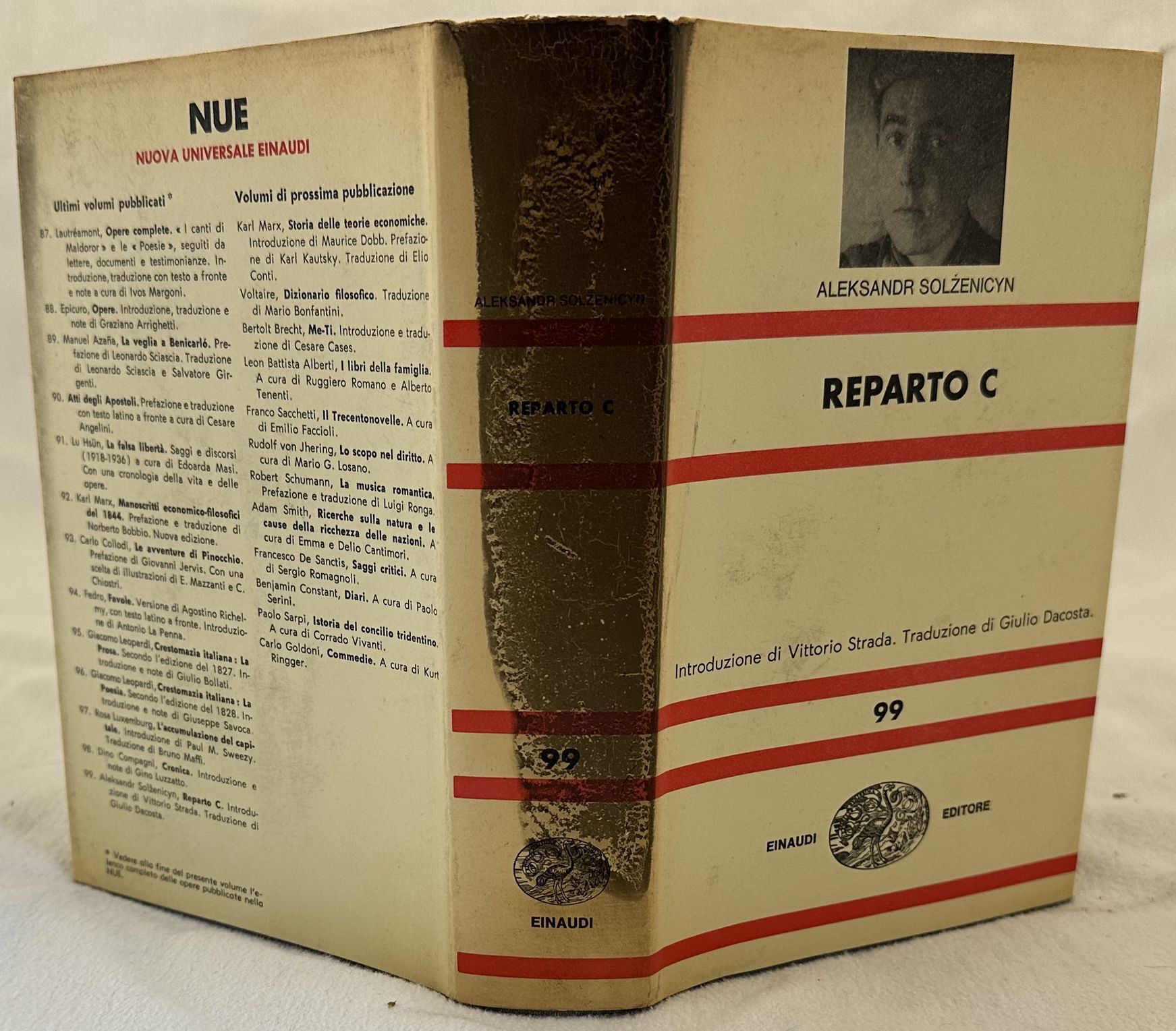 REPARTO C INTRODUZIONE DI VITTORIO STRADA TRADUZIONE DI GIULIO DACOSTA