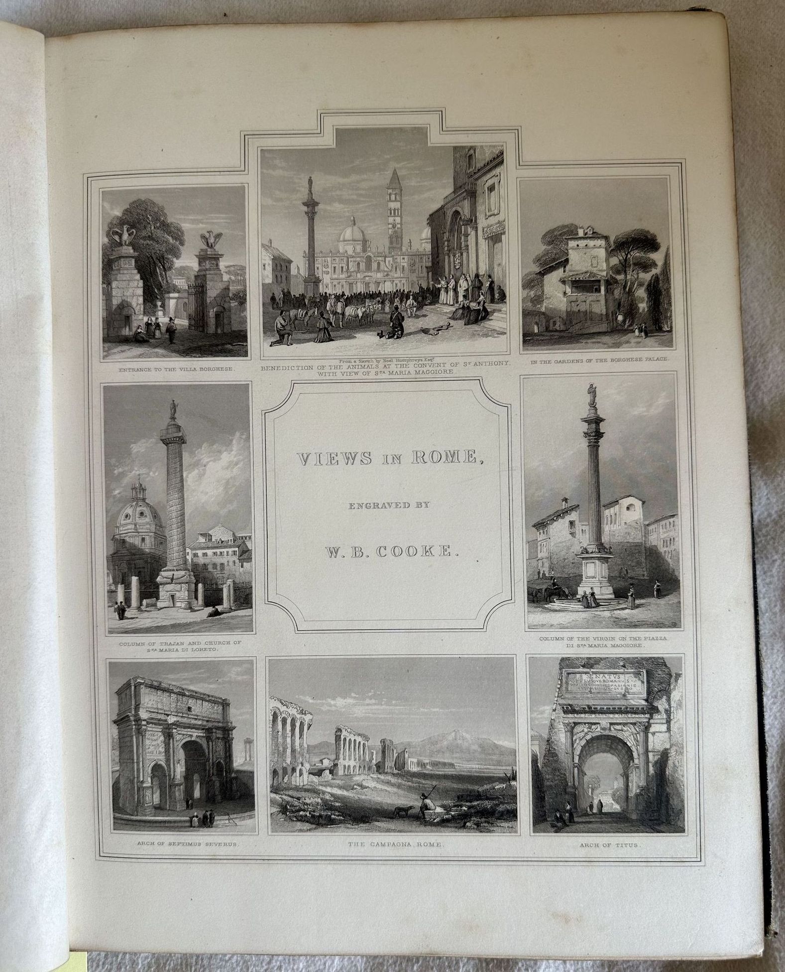 ROME AND ITS SURROUNDING SCENERY ILLUSTRATED WITH ENGRAVINGS BY W. …
