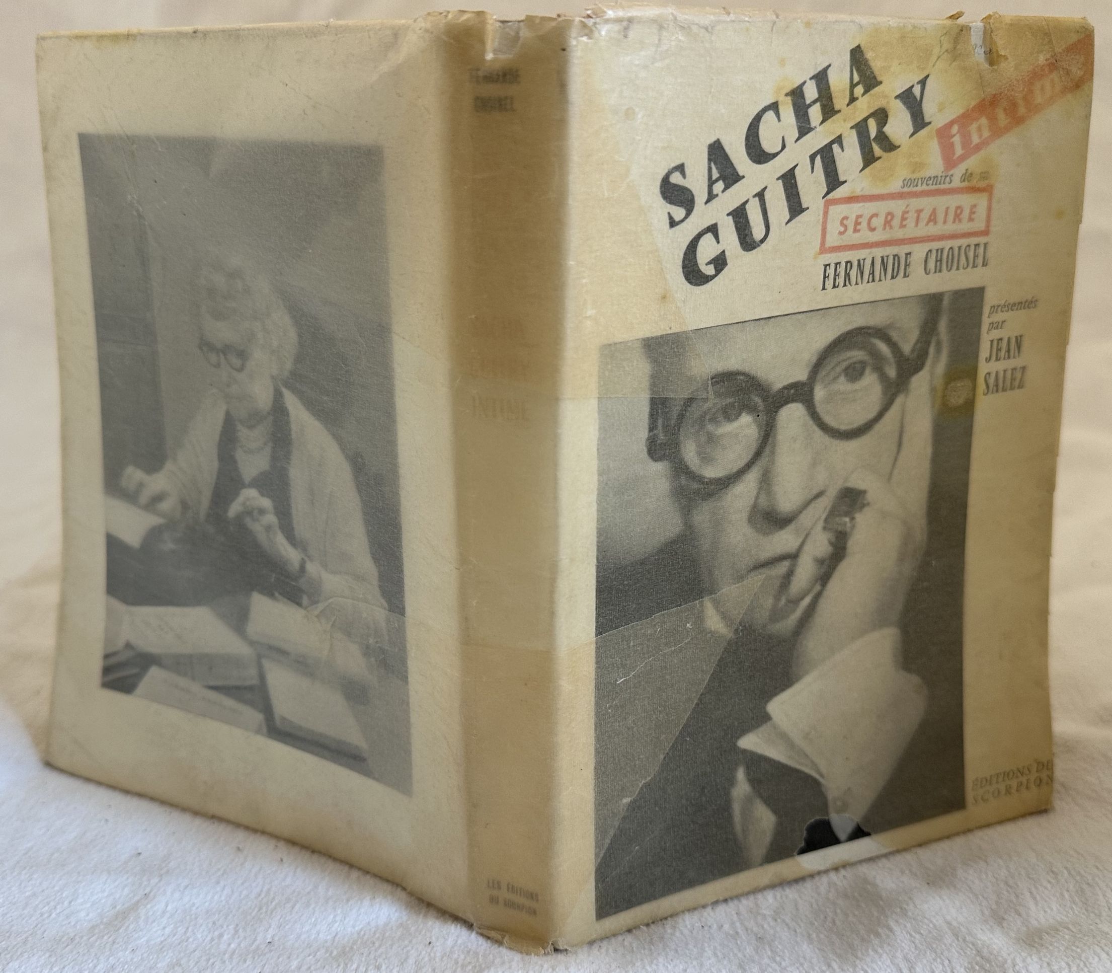 SACHA GUITRY INTIME SOUVENIRS PRESENTES PAR JEAN SALEZ