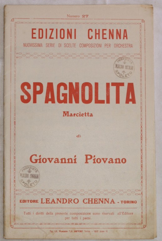 SPAGNOLITA Marcietta