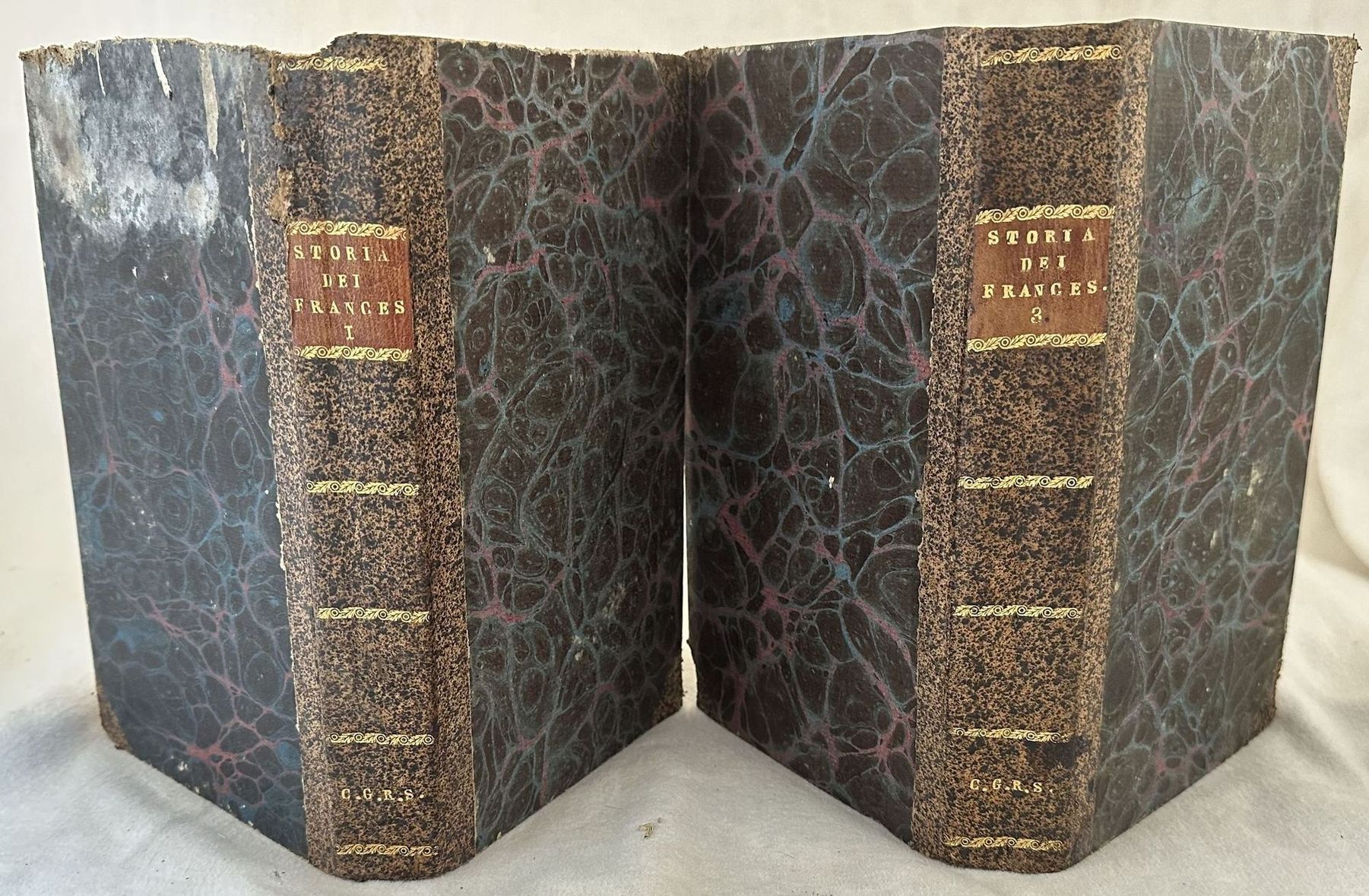 STORIA DEI FRANCESI VOLUME PRIMO VOLUME TERZO