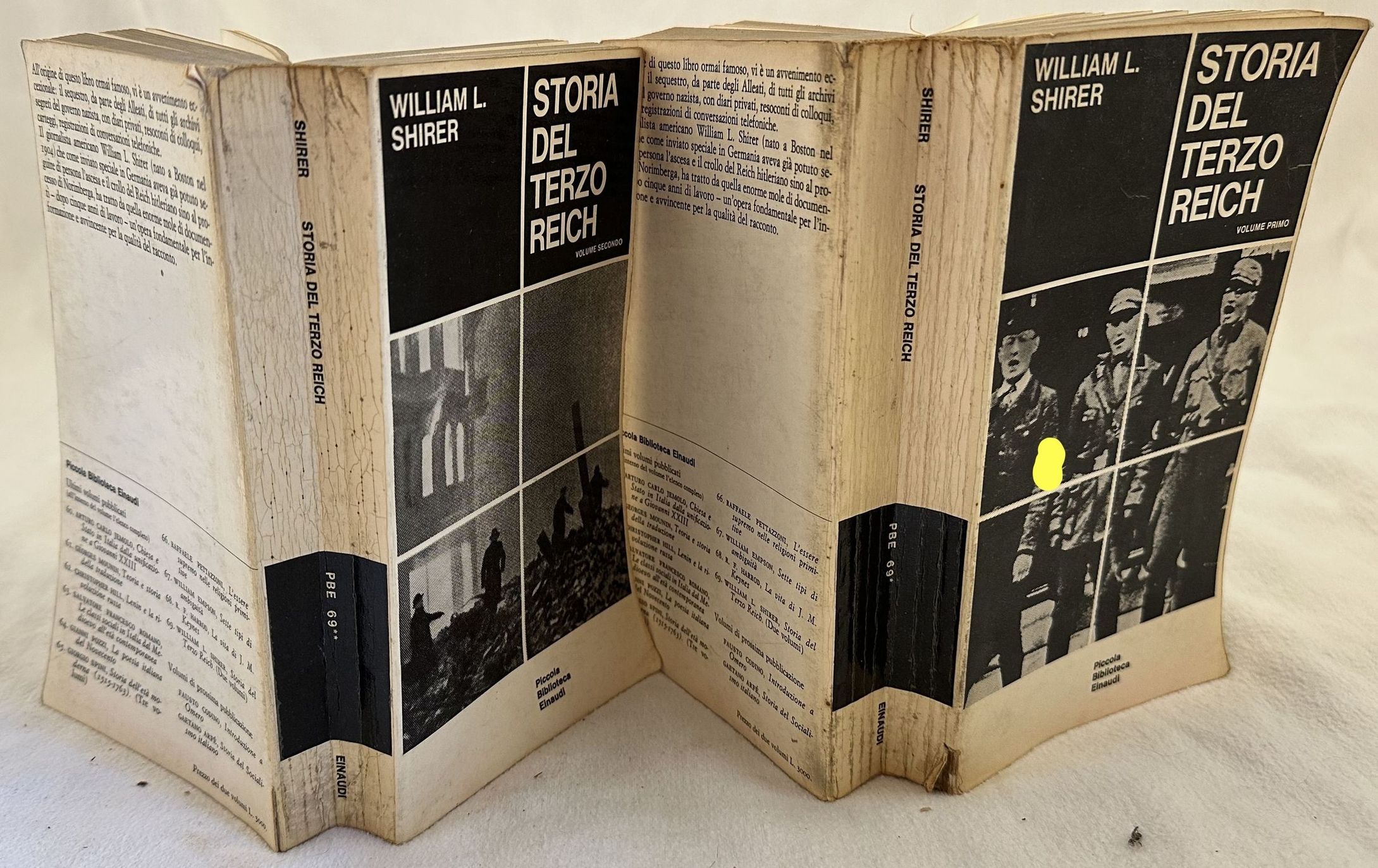 STORIA DEL TERZO REICH VOLUME PRIMO - SECONDO