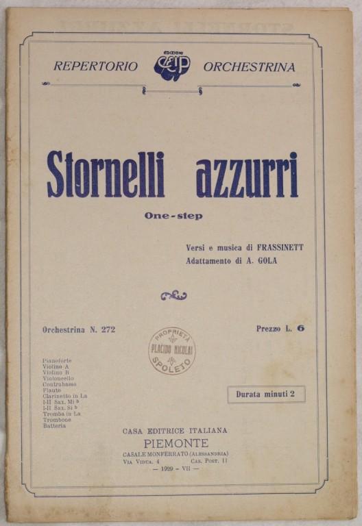 STORNELLI AZZURRI