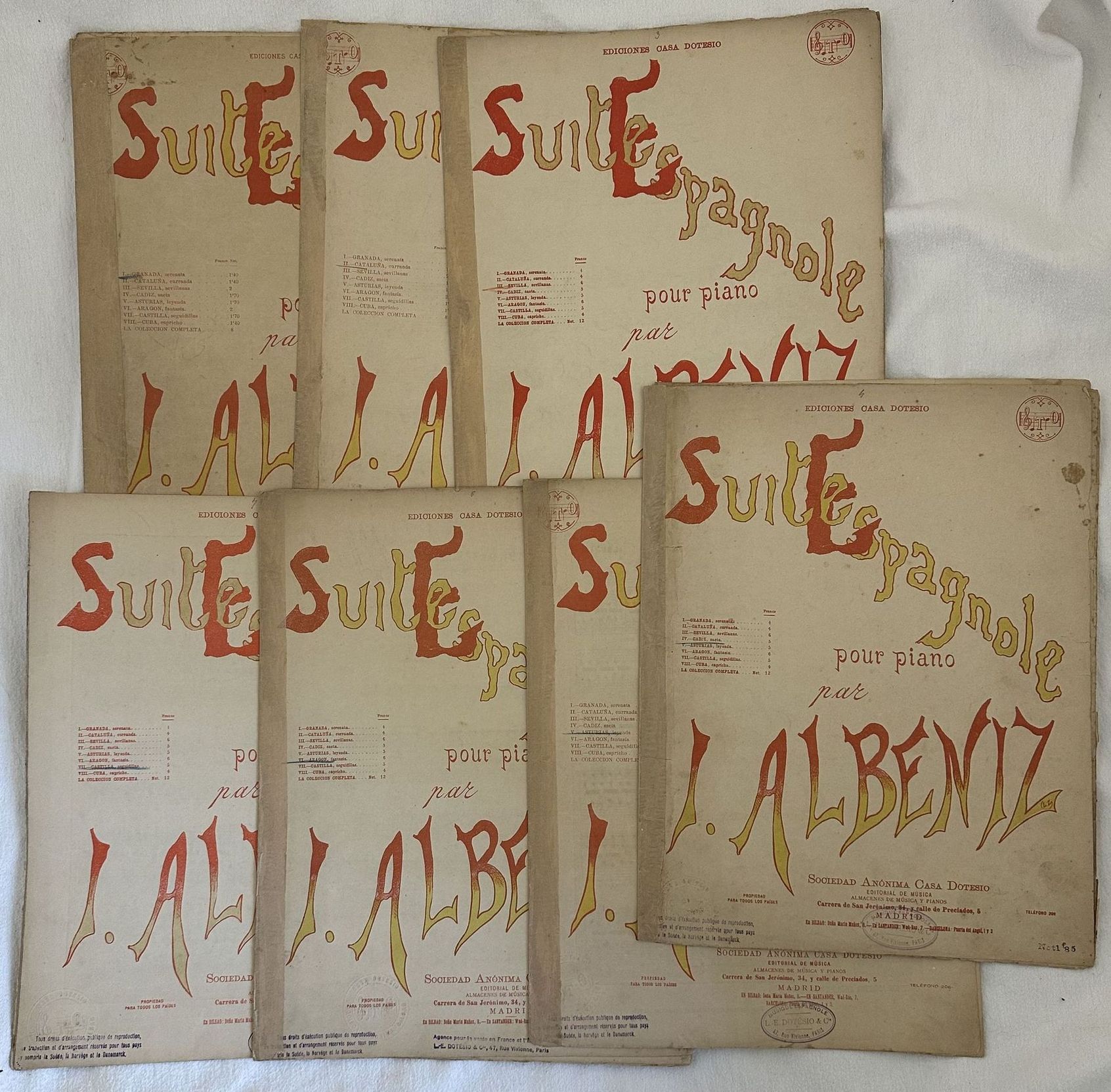 SUITE ESPAGNOLE