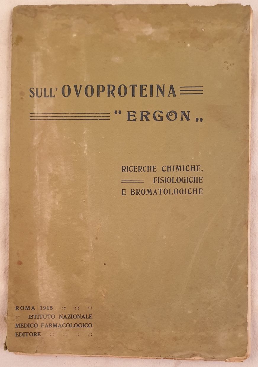 SULL'OVOPROTEINA ERGON