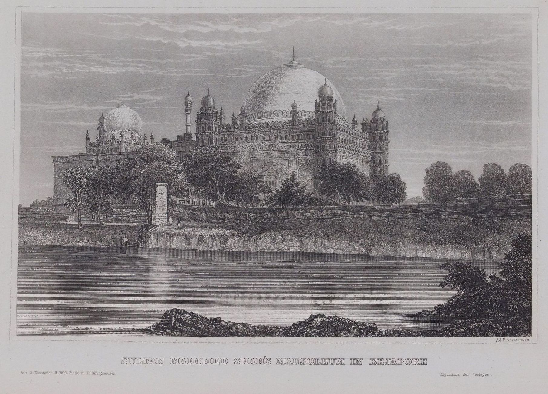 SULTAN MAHOMED SHAH'S MAUSOLEUM IN BEJAPORE