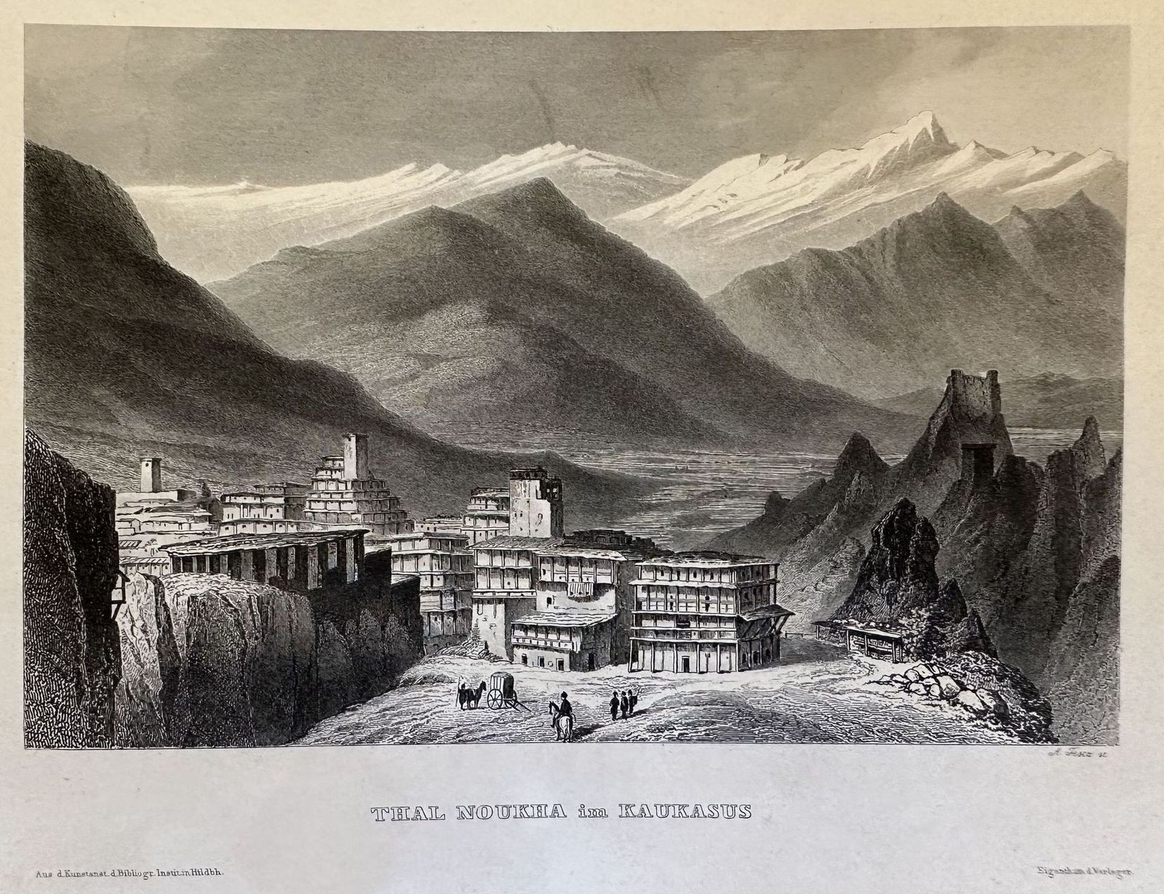 Thal Noukha im Kaukasus