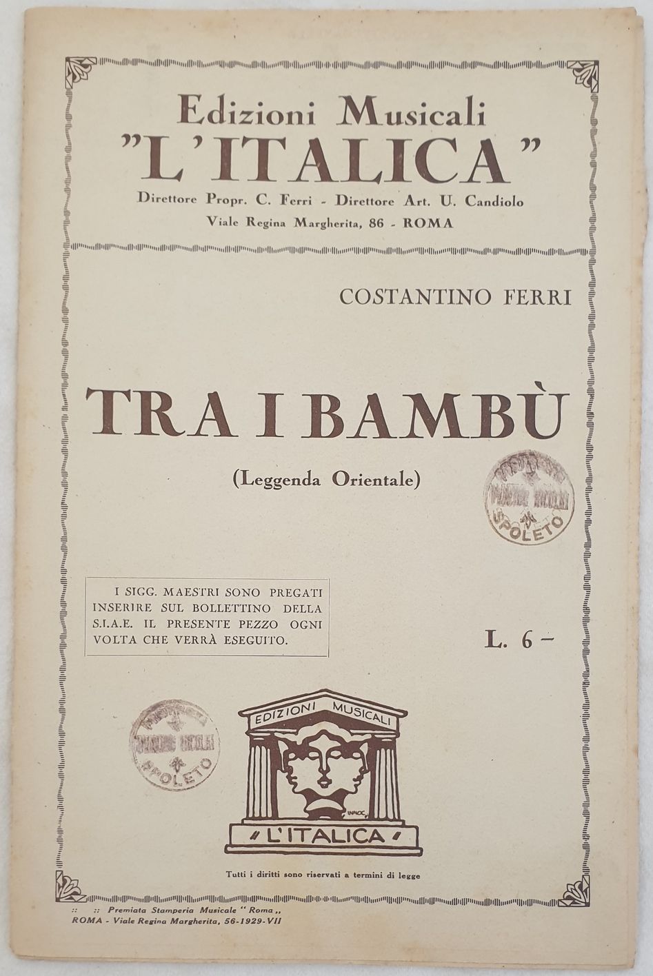 TRA I BAMBU (LEGGENDA ORIENTALE)