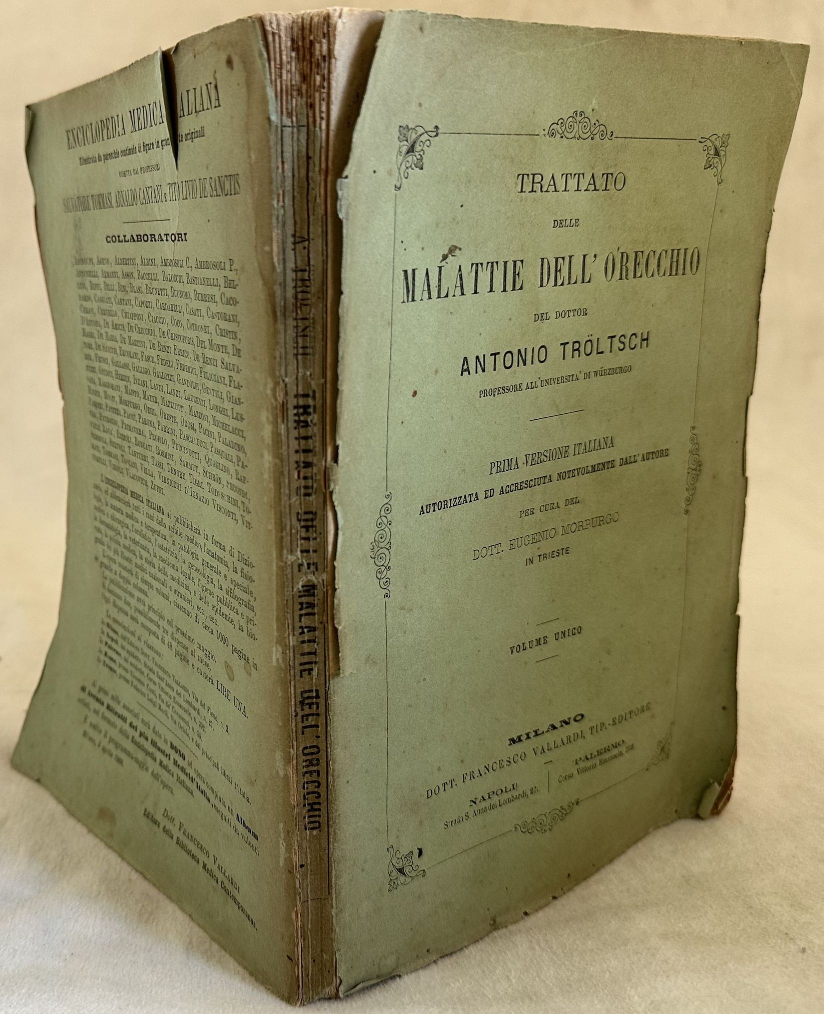 TRATTATO DELLE MALATTIE DELL'ORECCHIO