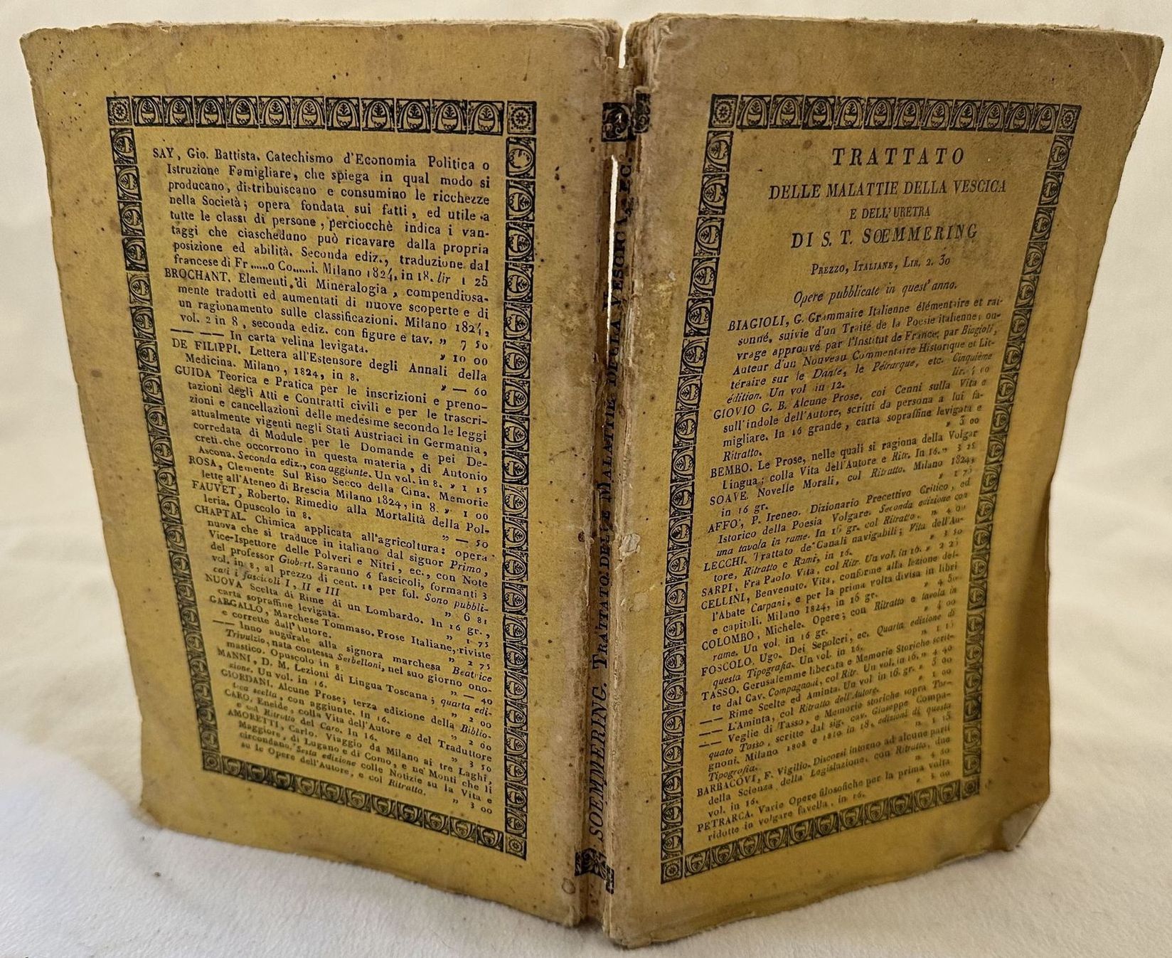 TRATTATO DELLE MALATTIE DELLA VESCICA E DELL'URETRA CONSIDERATE PARTICOLARMENTE NEI …