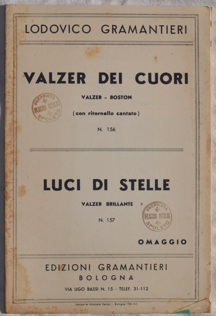 VALZER DEI CUORI - LUCI DI STELLE