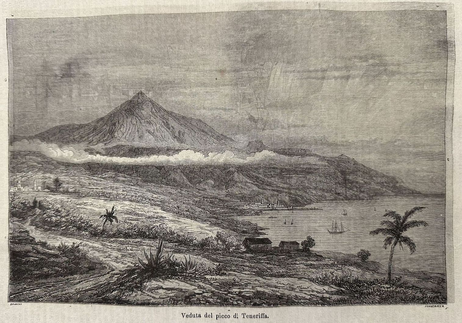 Veduta del Picco di Teneriffa