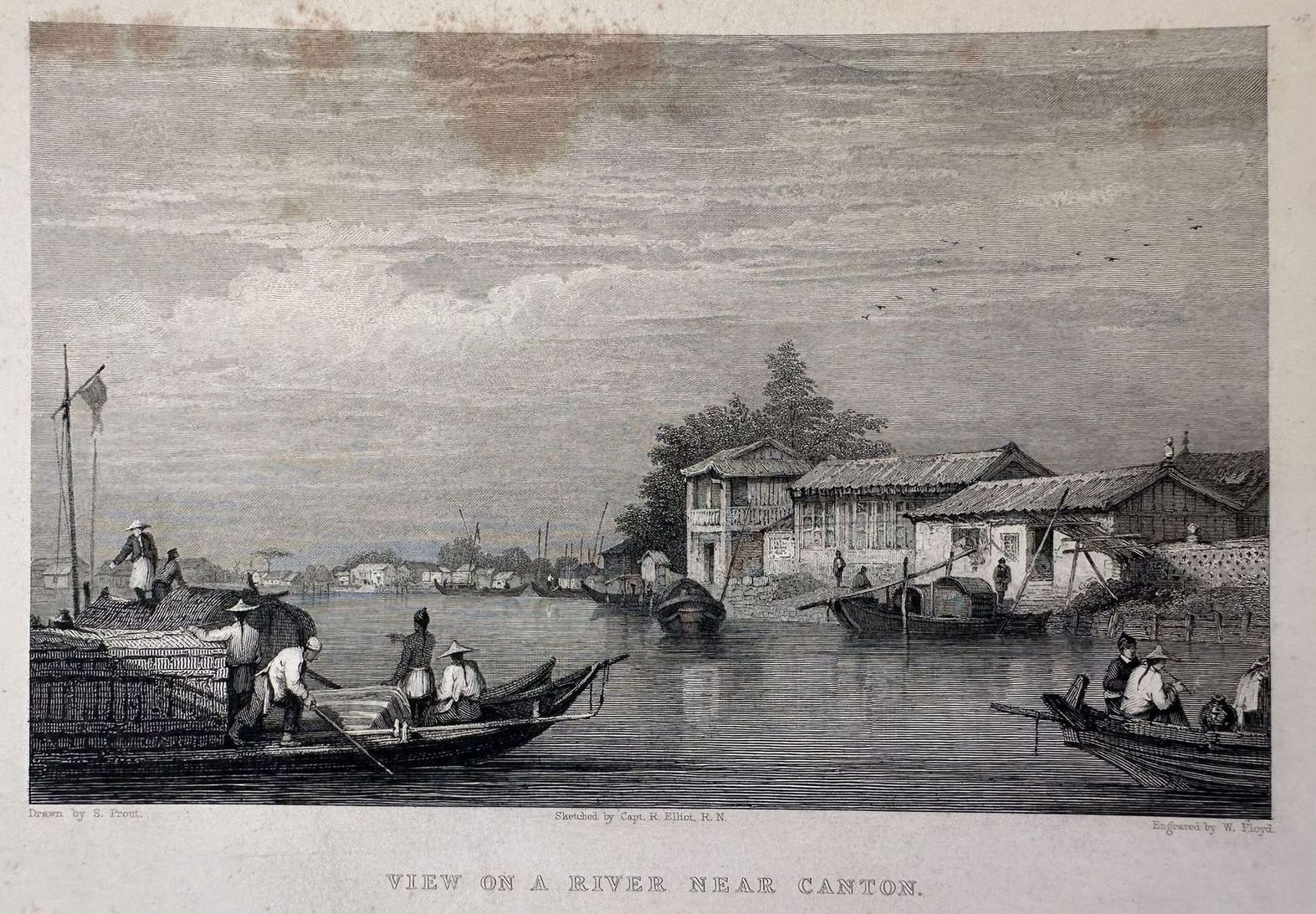 VIEW ON A RIVER NEAR CANTON