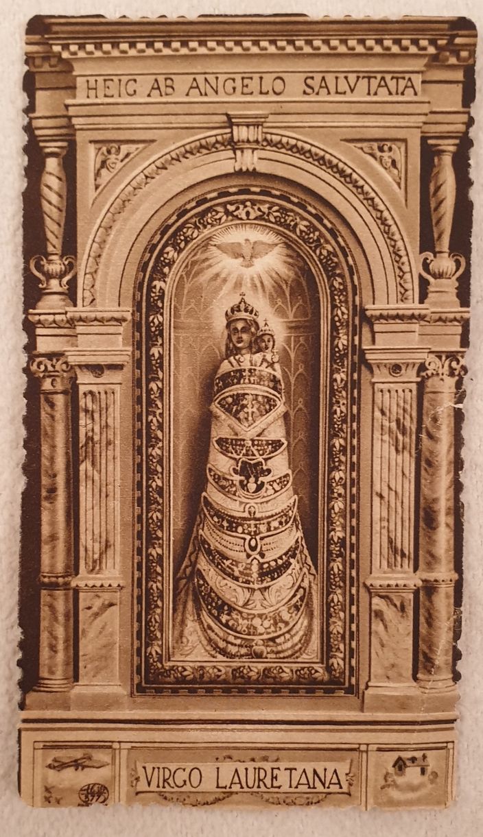VIRGO LAURETANA IMPRIMATUR LAURETI 22 JAN. 1936