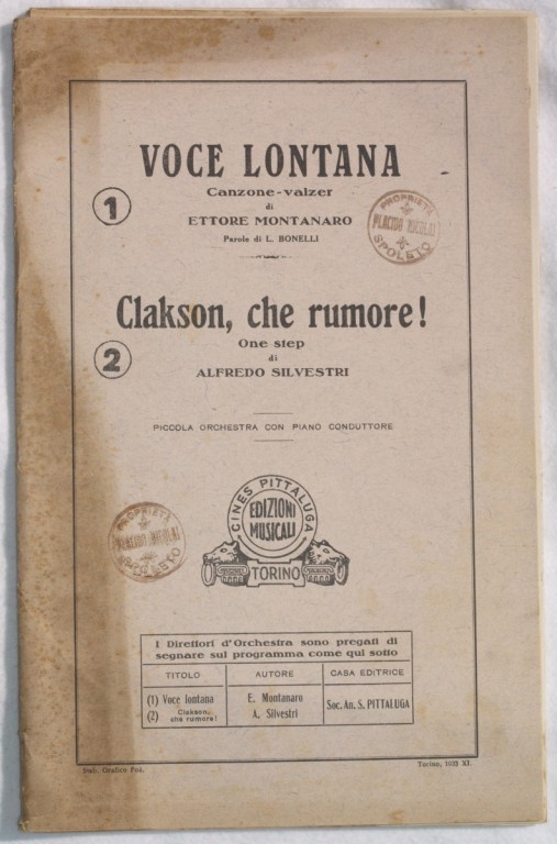 VOCE LONTANA - CLAKSON, CHE RUMORE!